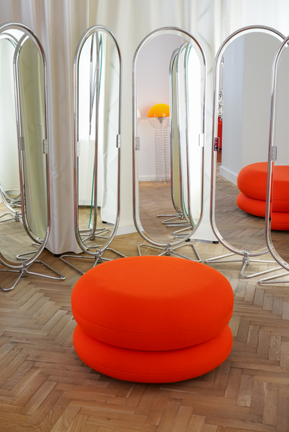 Verpan Wire gulvlampe - Orange