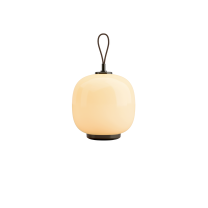 Louis Poulsen VL 45 Radiohus Genopladelig Bordlampe Messing/Gul Glas