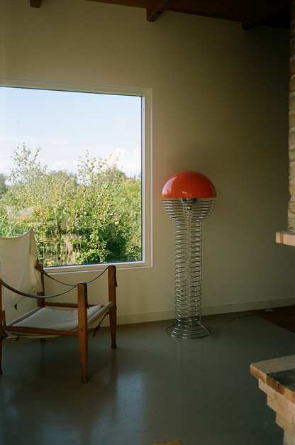 Verpan Wire gulvlampe - Orange