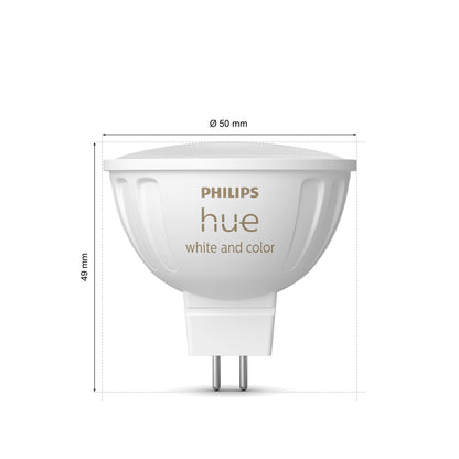 Philips Hue MR16 - WCA - 2-pak
