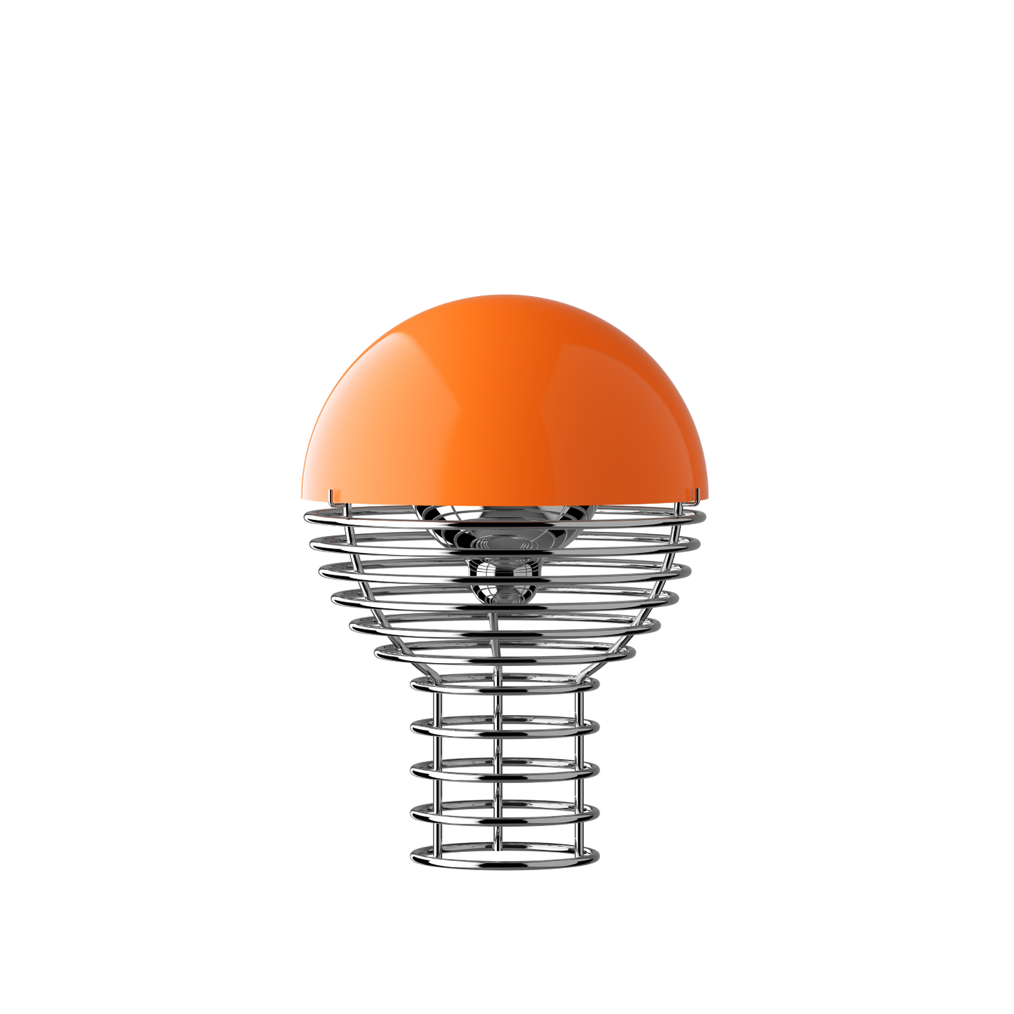 Verpan Wire Genopladelig Bordlampe - Orange