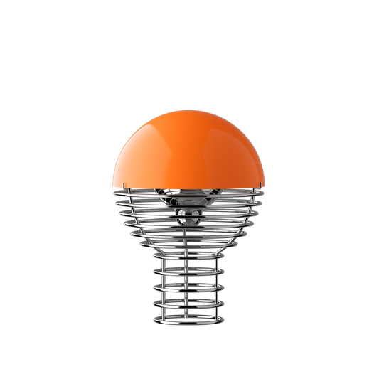 Verpan Wire Genopladelig Bordlampe - Orange