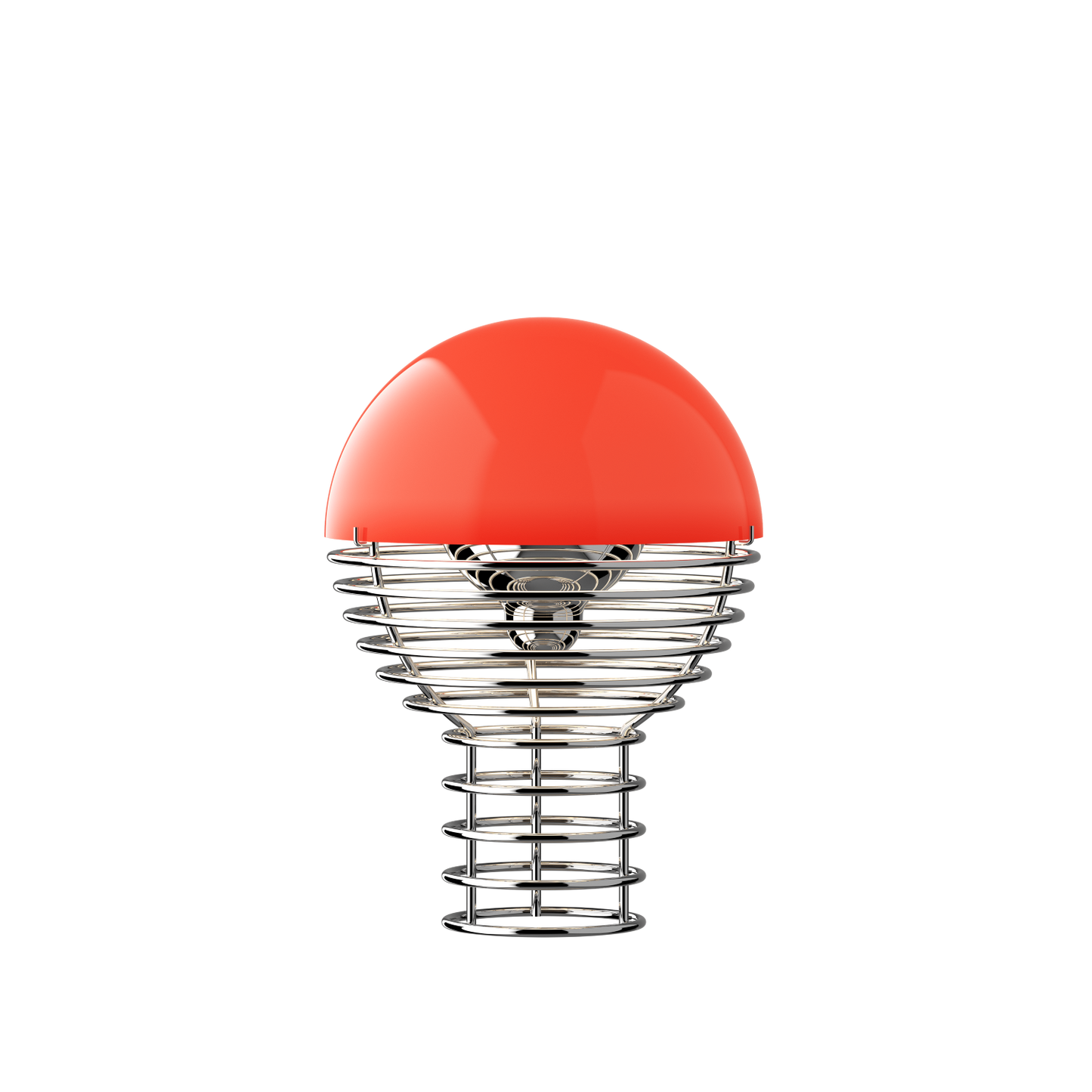 Verpan Wire Genopladelig Bordlampe - Rød