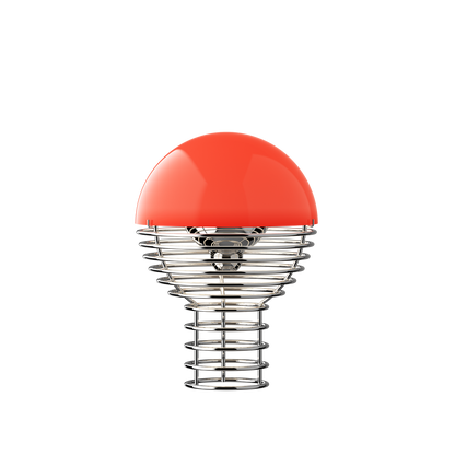Verpan Wire Genopladelig Bordlampe - Rød