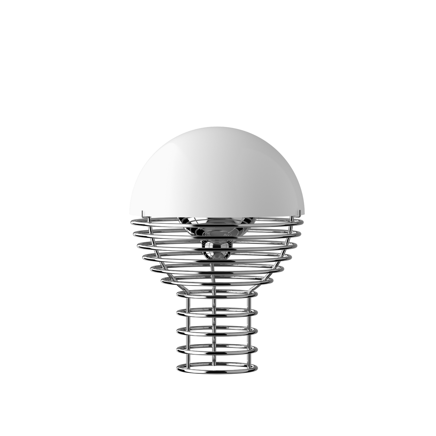 Verpan Wire Genopladelig Bordlampe - Hvid