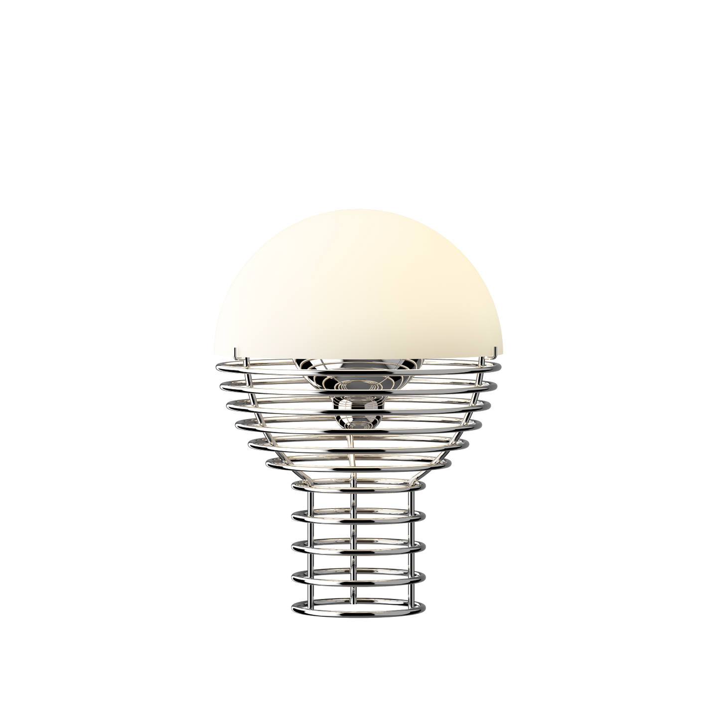 Verpan Wire Genopladelig Bordlampe - Hvid