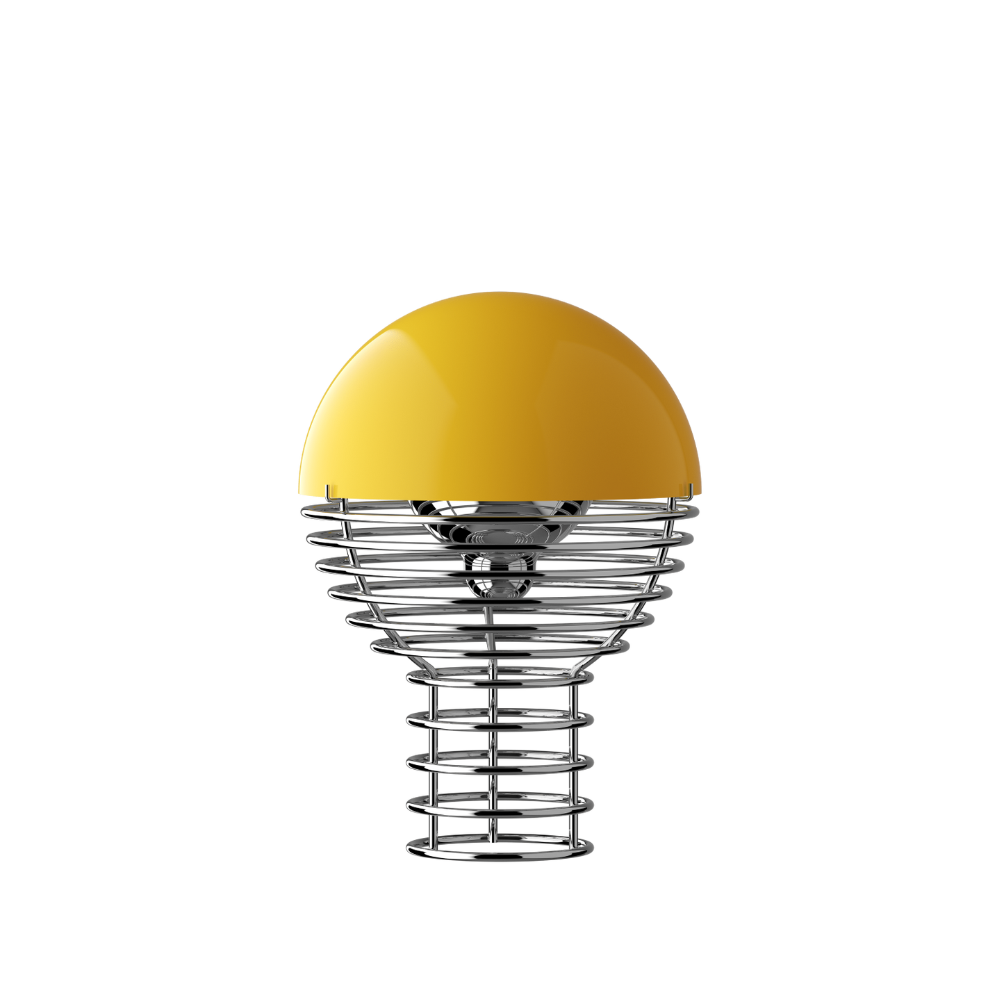 Verpan Wire Genopladelig Bordlampe - Gul