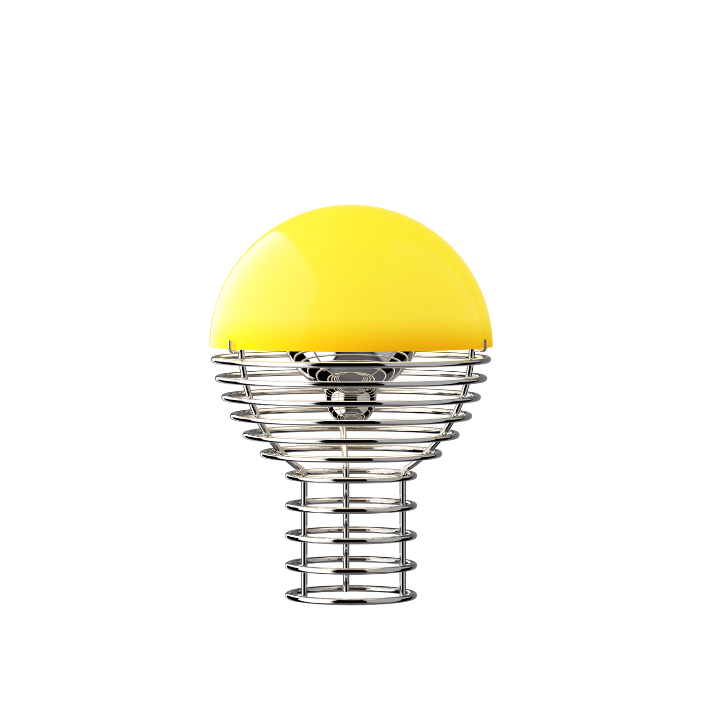 Verpan Wire Genopladelig Bordlampe - Gul