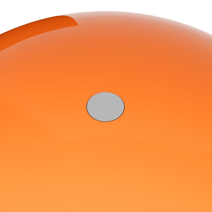 Verpan Wire Genopladelig Bordlampe - Orange