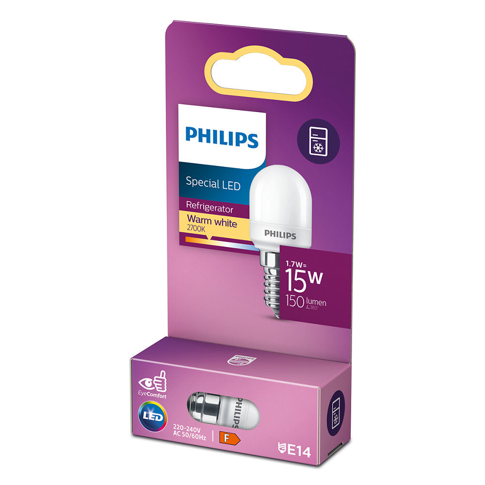 Philips - Parfume/Køleskabspære - E14 - 15W LED