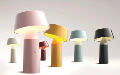 Blå genopladelig lampe fra marset