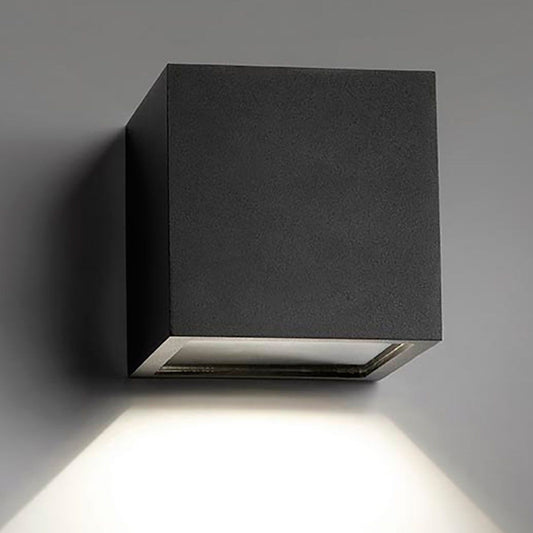 Light Point - Cube LED XL - dun - vägglampa - svart