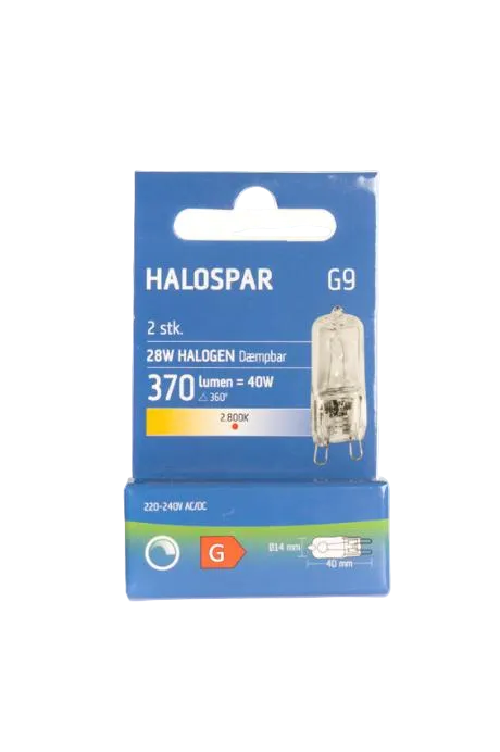 HALOSPAR G9 halogenpære 28W