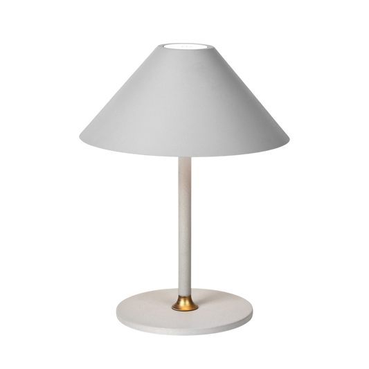 Halo Design Cozy Bordslampa Uppladdningsbar Ø19 - Varmgrå