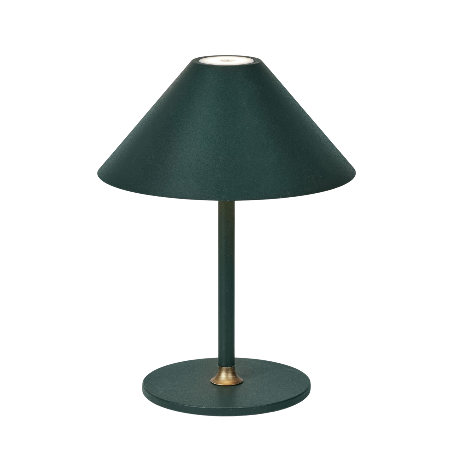 Halo Design Cozy Bordslampa Uppladdningsbar Ø19 - Djupgrön