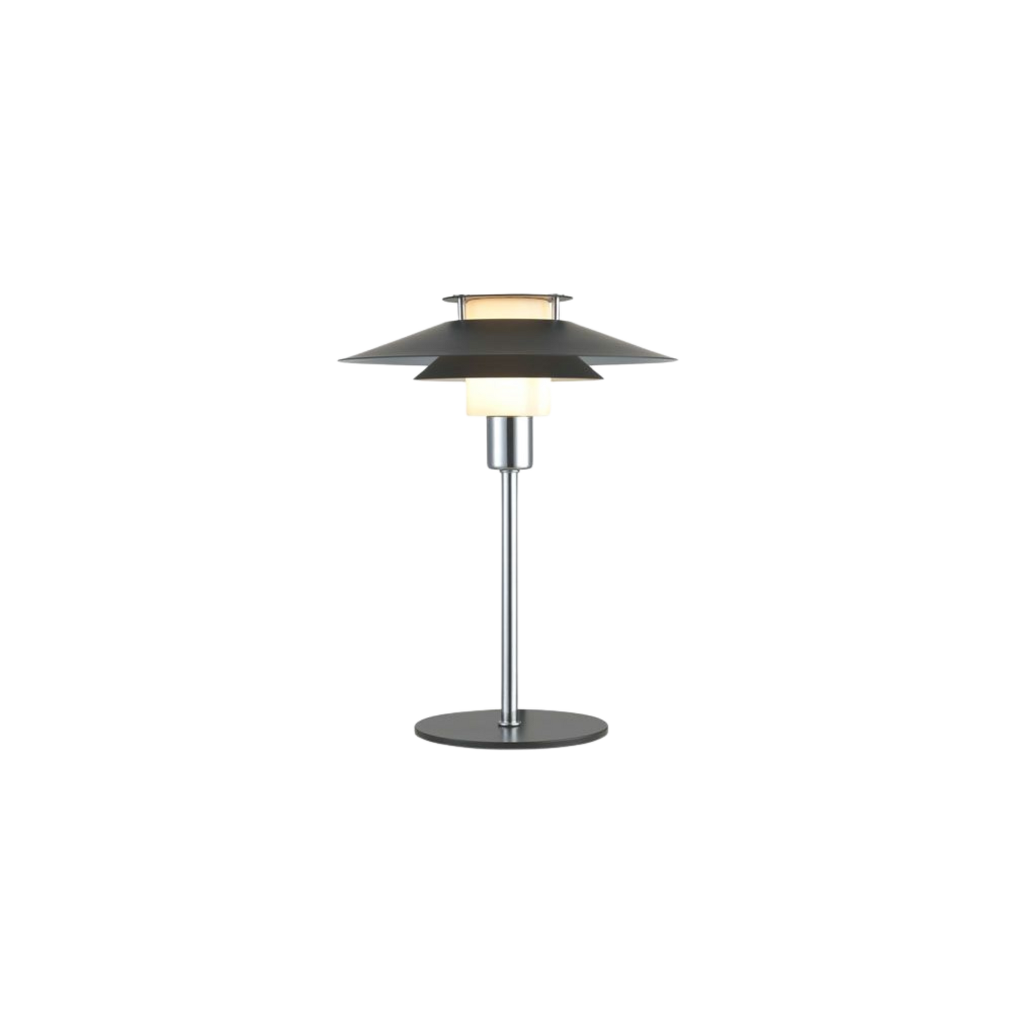 Halo Design Rivoli Bordslampa Ø24 - Svart/Krom