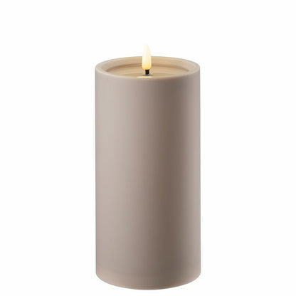 Edelweiss LED lys til udendørs brug 20 cm - taupe