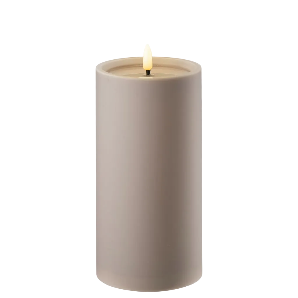 Edelweiss LED lys til udendørs brug 20 cm - taupe