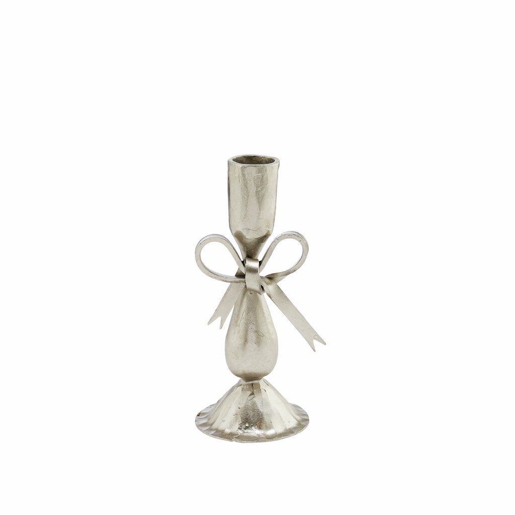 Lene Bjerre Imelia Lysestage Sølv – H16 cm
