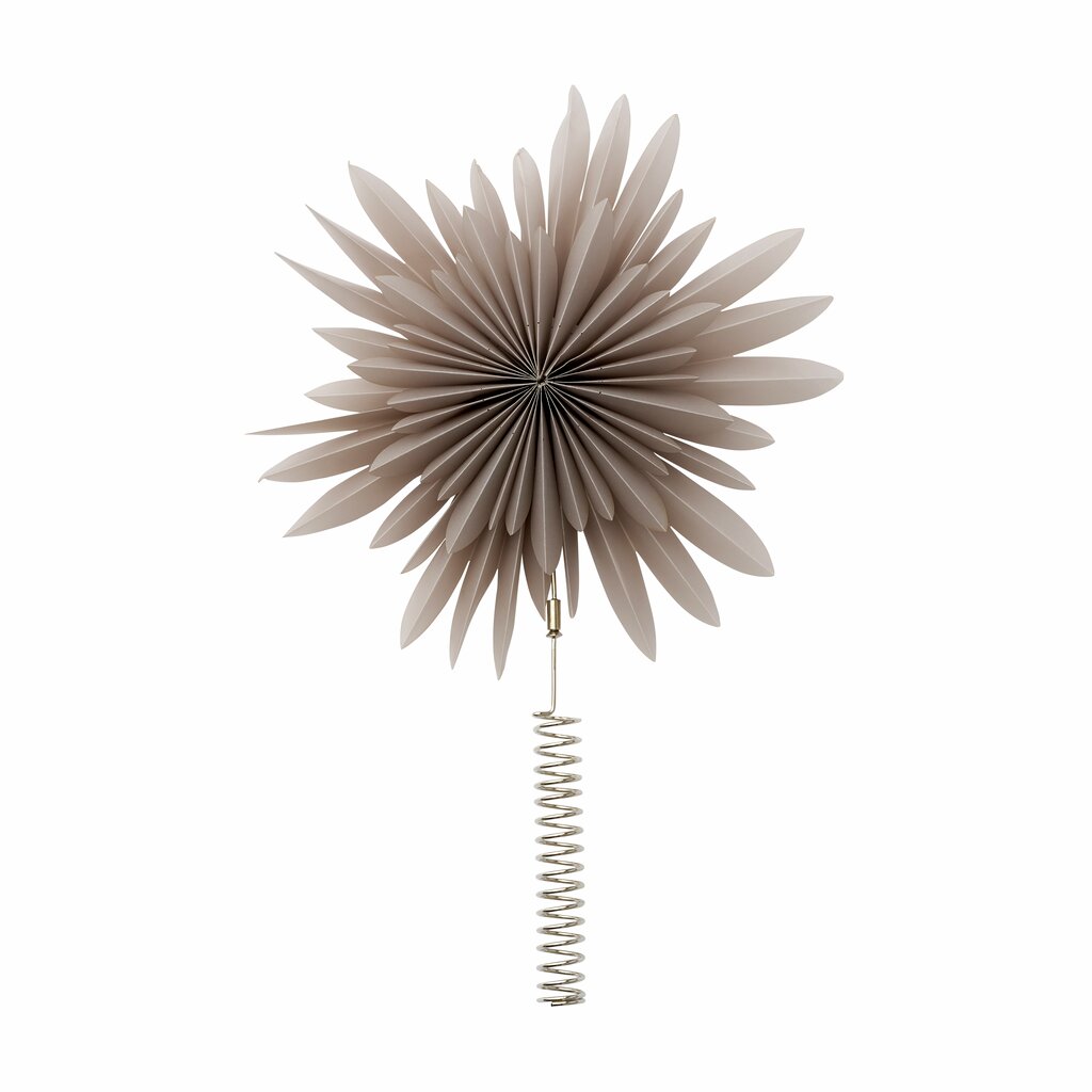 Lene Bjerre Palisia tree top star 25 cm. D. Linen