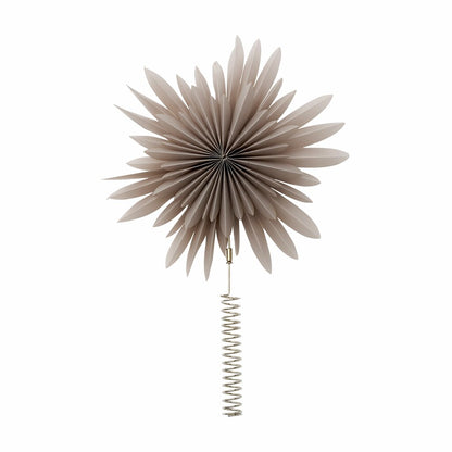 Lene Bjerre Palisia tree top star 25 cm. D. Linen