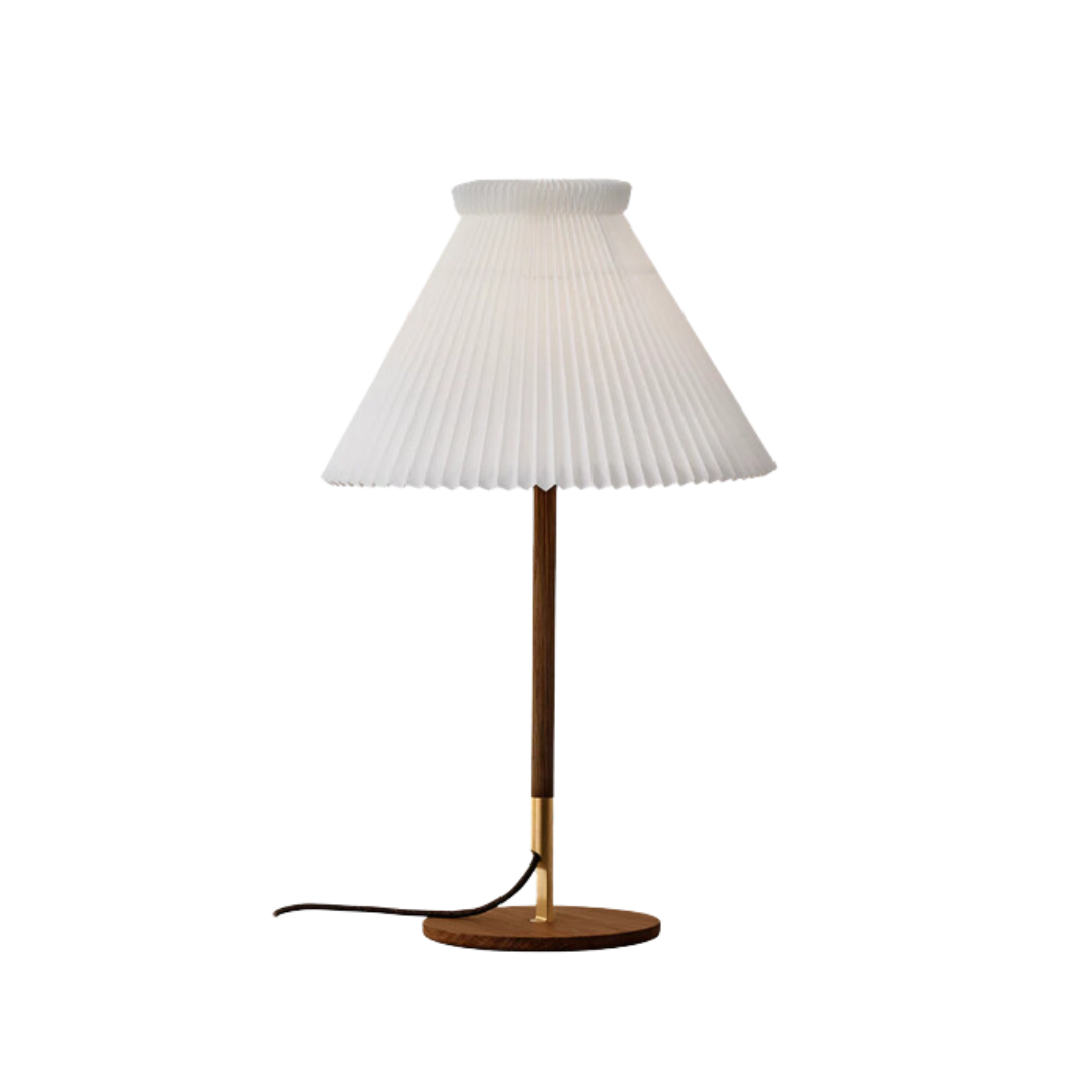 LE Klint model LK80 røget eg bordlampe 
