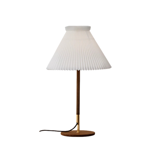 LE Klint model LK80 røget eg bordlampe 