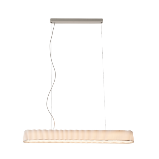 LE KLINT Long Pleat pendel – hvid standardskærm