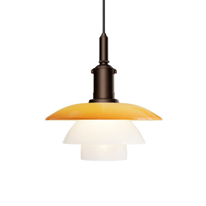 Louis Poulsen PH 3/3 Pendel Centenary Edition Amber/Opal White