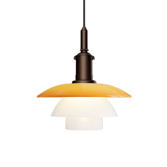 Louis Poulsen PH 3/3 Pendel Centenary Edition Amber/Opal White