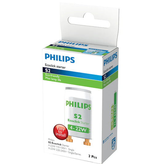 S2 startar 2-pack Philips