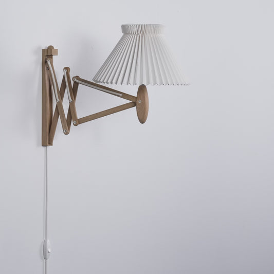 LE KLINT Sax Lampe Lys Eg 224-1/17 – Original Dansk Designer Væglampe