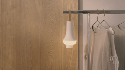 Louis Poulsen Tomoshi portable bordlampe - Mørk brun