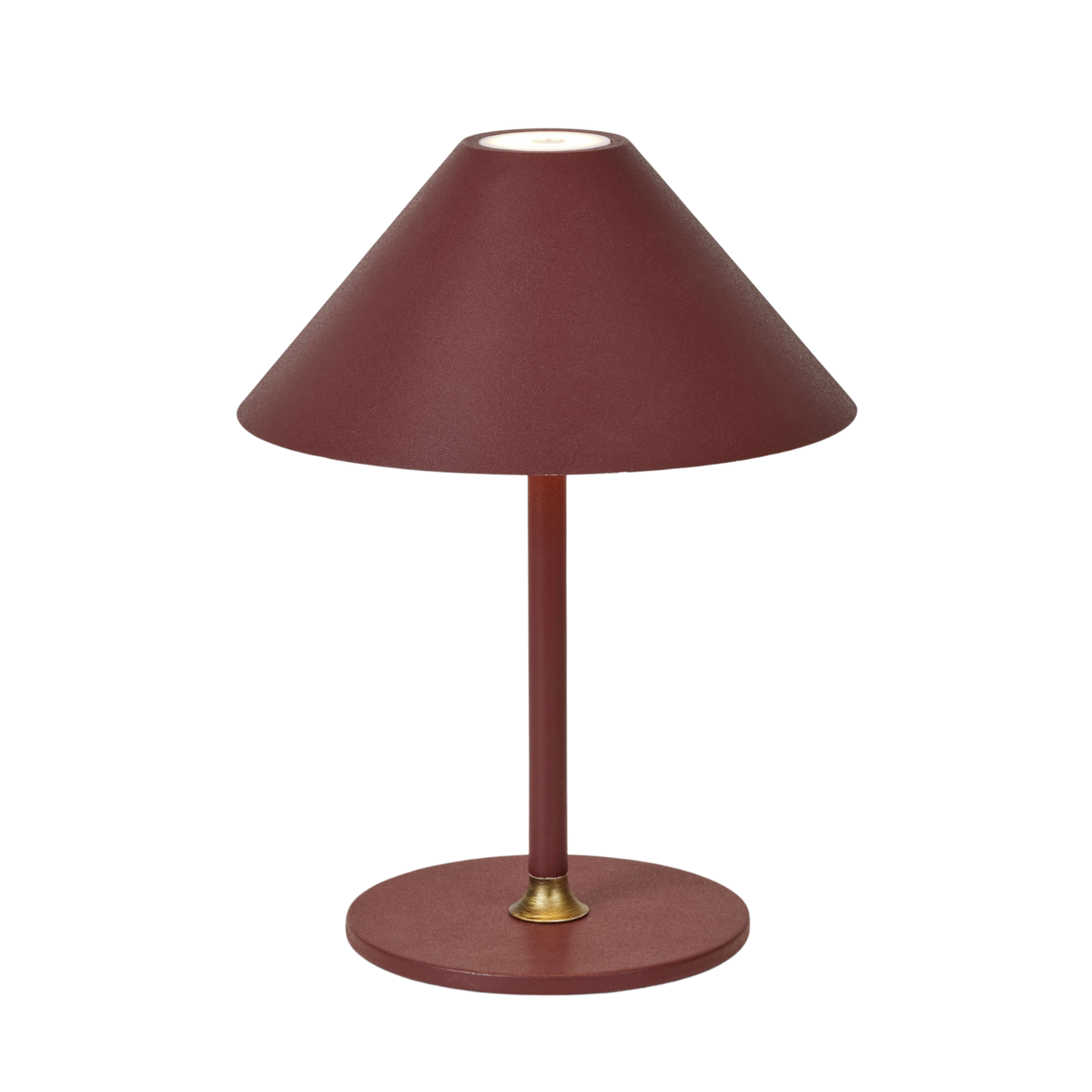 Halo Design Hygge Bordlampe Genopladelig Ø19 - Maroon