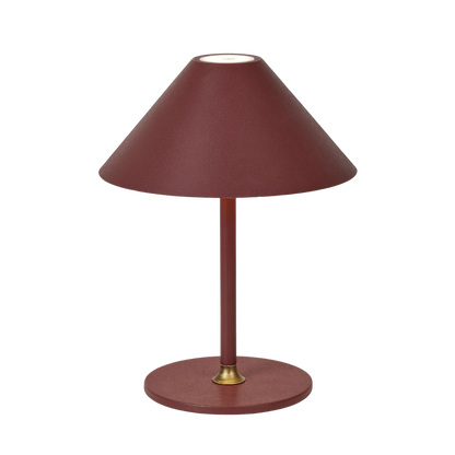 Halo Design Hygge Bordlampe Genopladelig Ø19 - Maroon