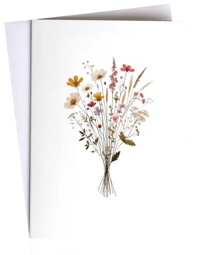 Seedme frøkort blomstereng med blandede blomsterfrø og kuvert
