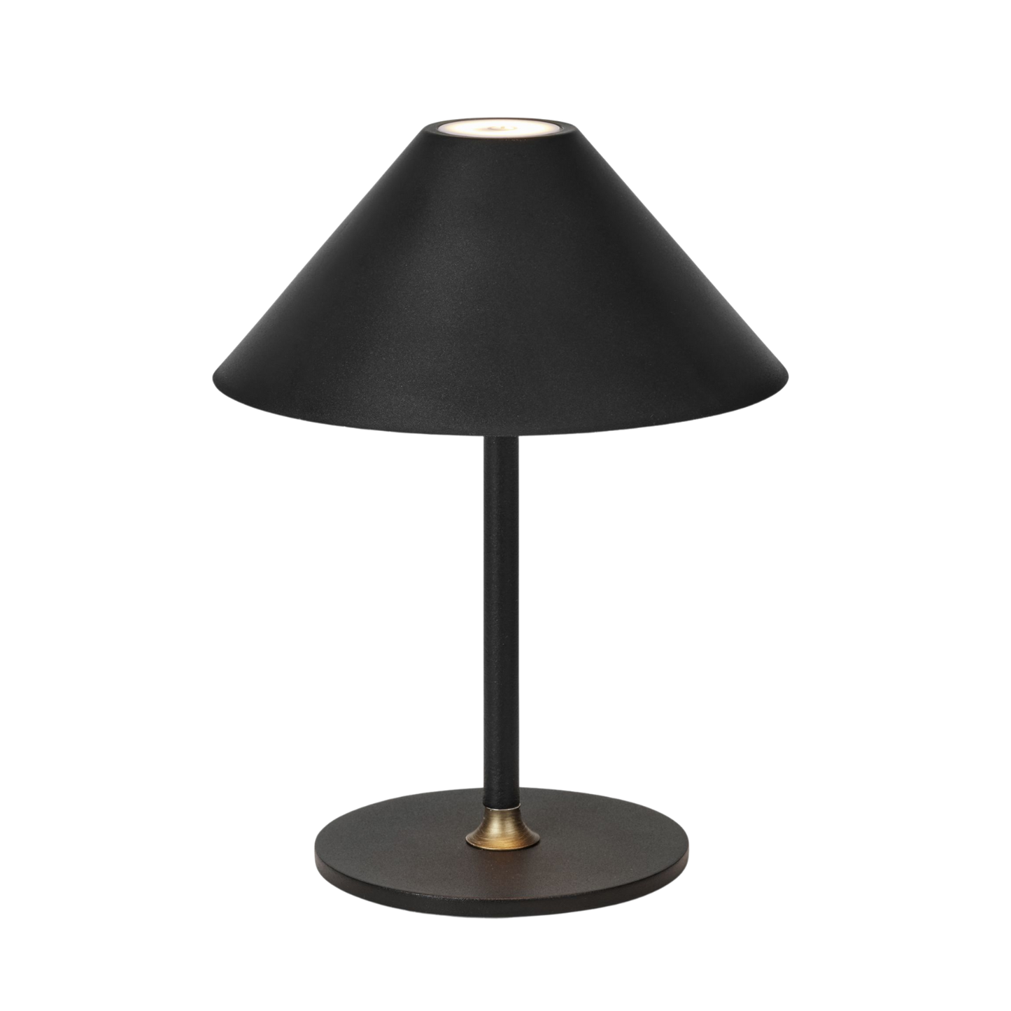 Halo Design Hygge Bordlampe Genopladelig Ø19 - Graphit Sort