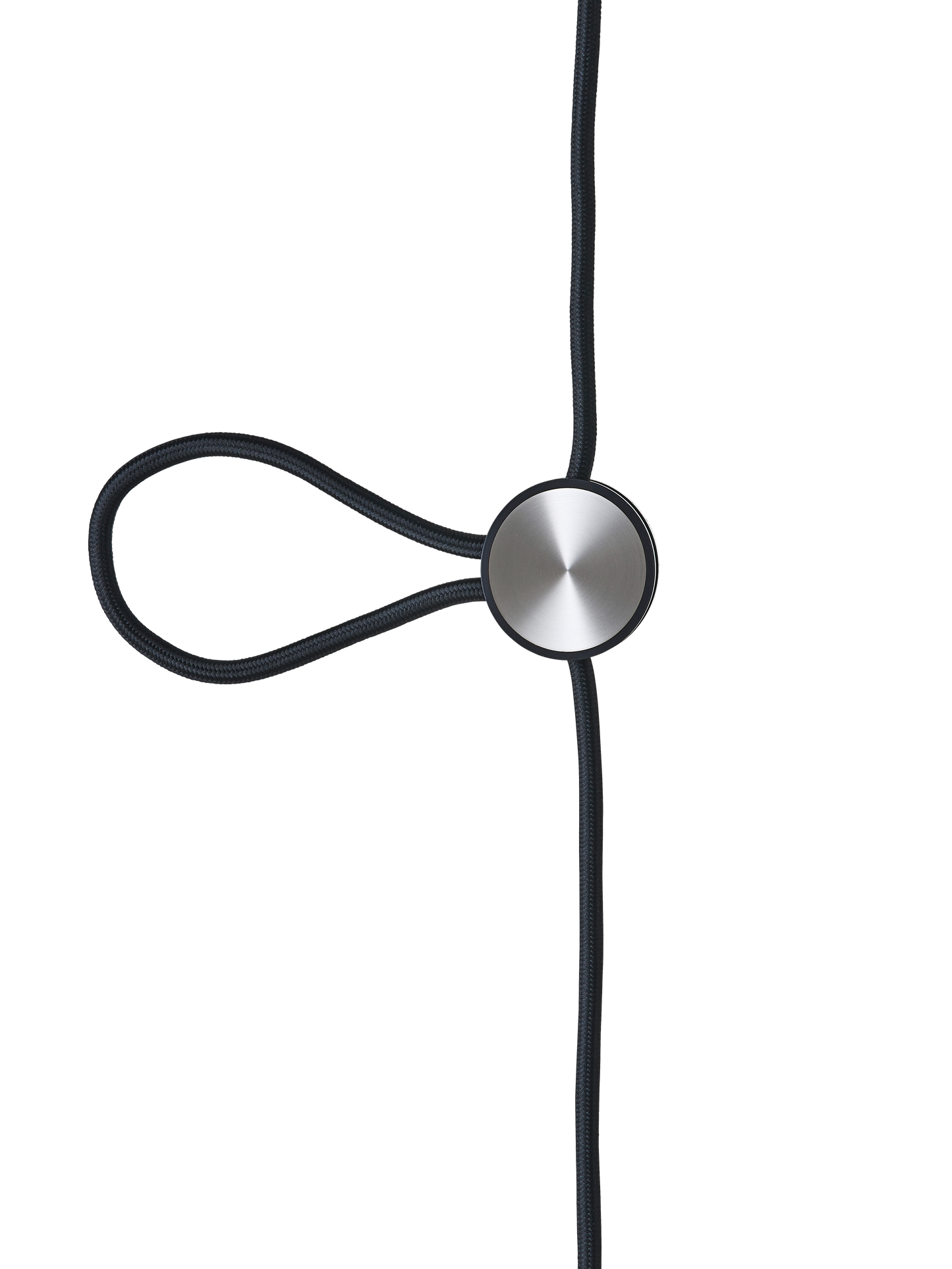 Le Klint Cord adjuster for pendant, black/steel,