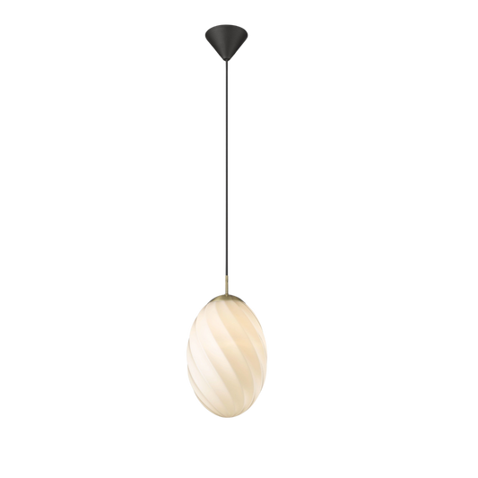 Halo Design Twist Pendel Oval Antique Ø25 - Mässing