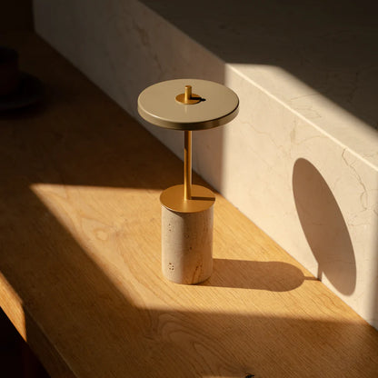 Asteria Move mini - Ler/Travertine/Messing