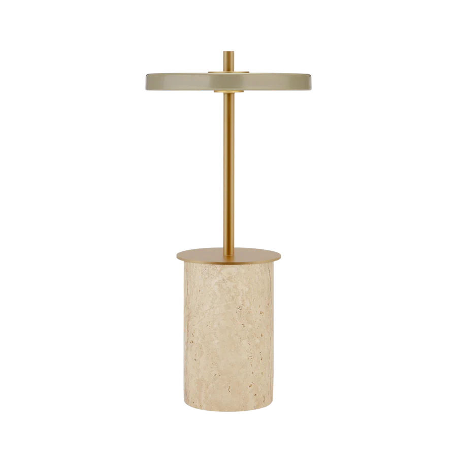 Asteria Move mini - Ler/Travertine/Messing
