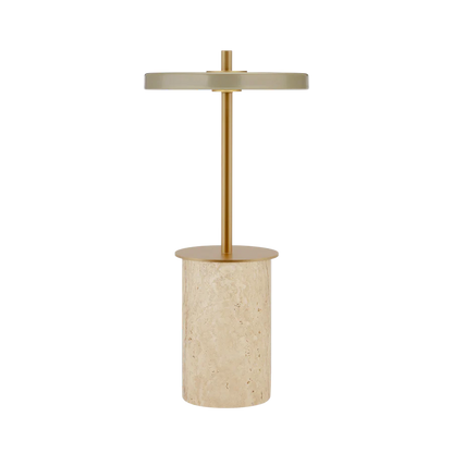 Asteria Move mini - Ler/Travertine/Messing