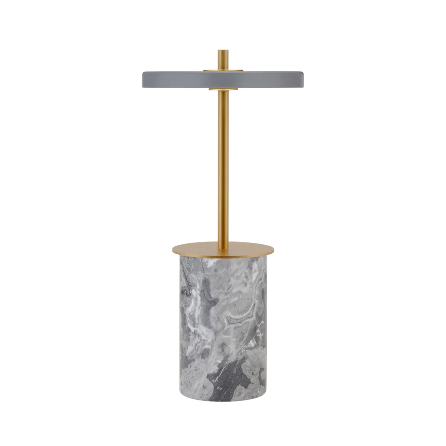 Asteria Move mini - Grå/Marmor/Messing