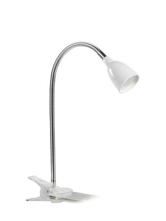 Nielsen Light - Kobra Klemspot Krom/Hvid  fra Lampeexperten