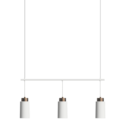 Herstal Edge hänge Trio vit E27