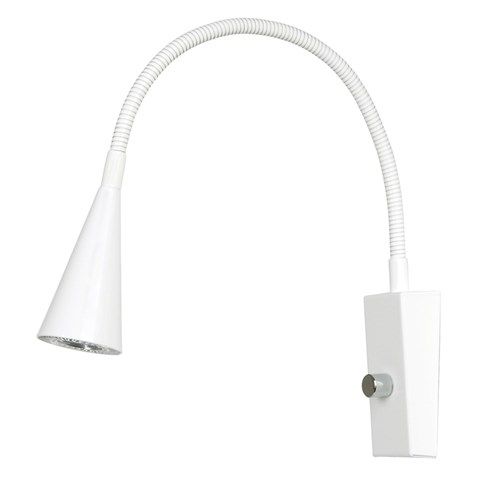 Belid - Ledro Væglampe Mat Hvid - Belid fra Lampeexperten
