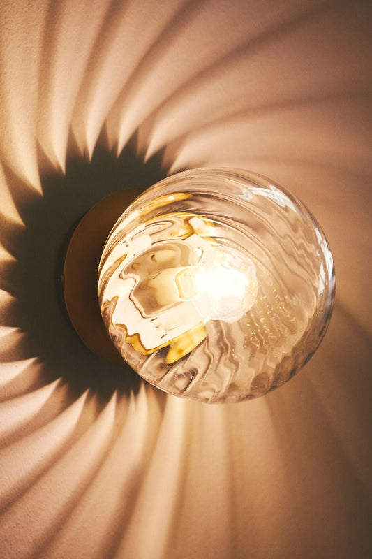 Nordlux -  - Chisell | Væglampe | Messing Væglampe fra Lampeexperten