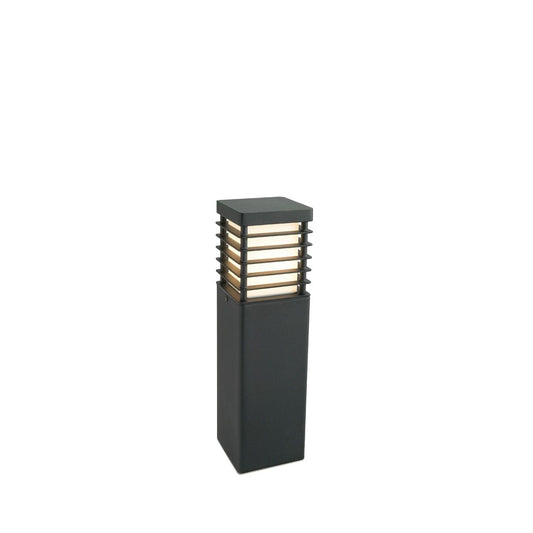 Norlys Halmstad LED pullertlampe 49cm sort fra Lampeexperten