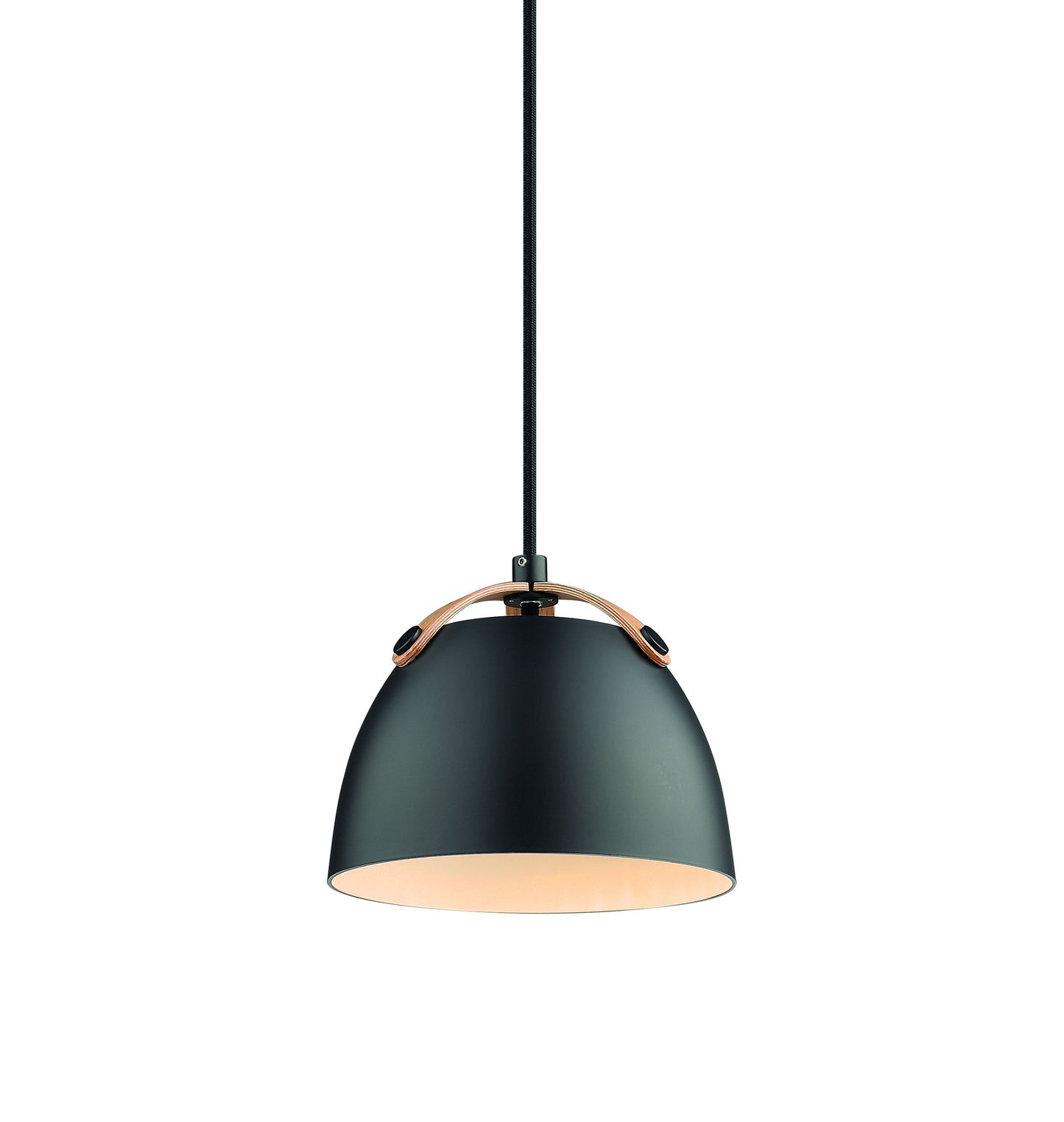 Halo Design - Oslo Pendel Sort/Eg Ø16 fra Lampeexperten