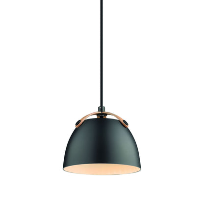 Halo Design - Oslo Pendel Sort/Eg Ø16 fra Lampeexperten